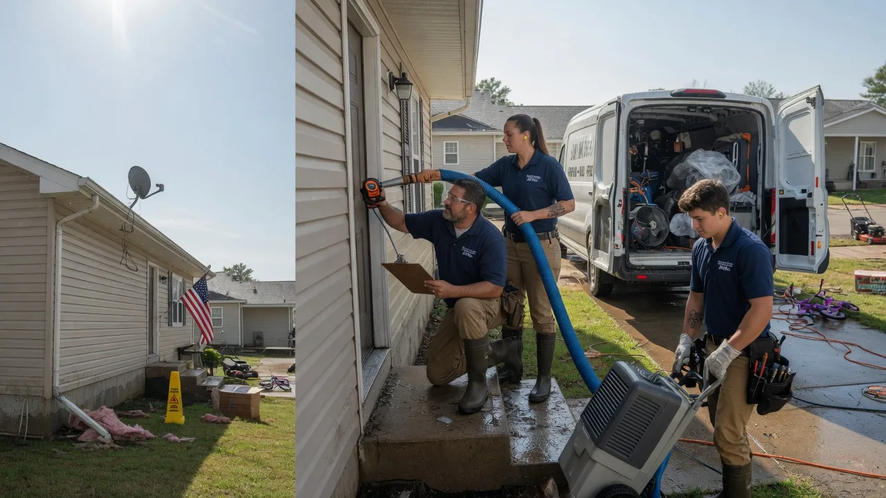 Ceiling Water Damage Restoration in Florence, WI near me